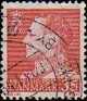 Denmark 1961 Reyes 35 KR Rojo Scott 387